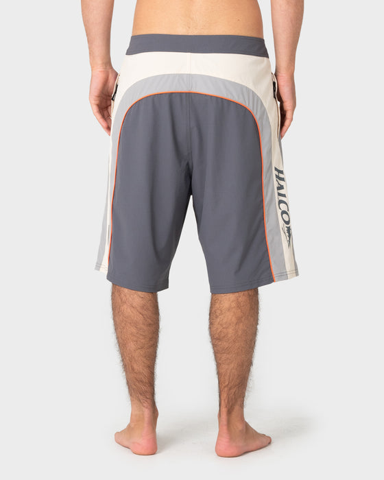 man-wearing-rusty-x-halco-24-boardshort-in-steel