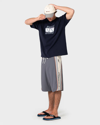 Man wearing Rusty x Halco 24