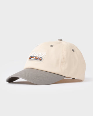 Rusty x Halco 6 Panel Cap in Cream