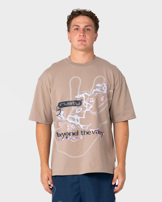 man-and-women-wearing-btv-graphic-tee-in-mushroom