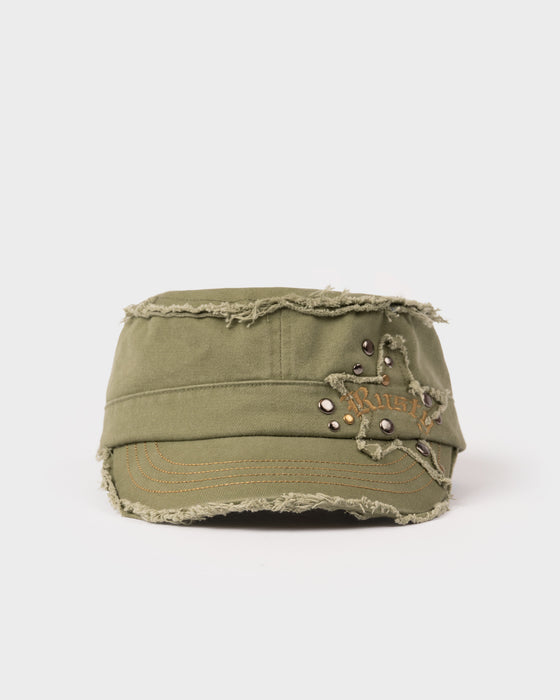 woman-wearing-zoe-military-cap-in-savanna