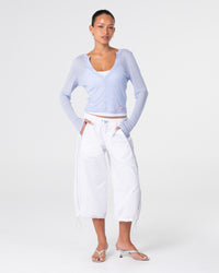 Rusty x With Adaline Off Duty Wide Leg Capri Pant