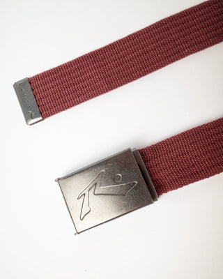 Mens Blaze Belt in Burgundy