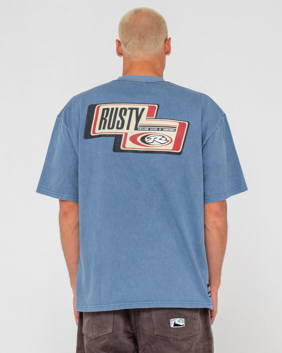 man-wearing-sleds-n-threads-short-sleeve-tee-in-real-teal