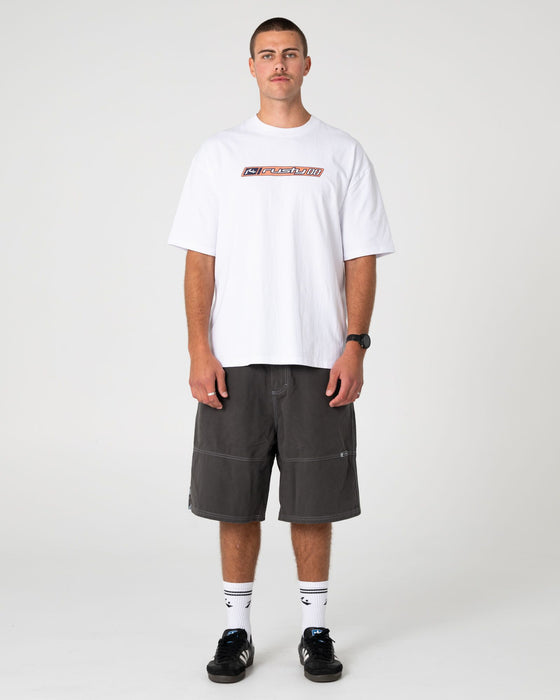 man-wearing-millennium-short-sleeve-tee-in-white