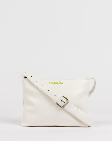 Womans Iris Side Bag in Off White