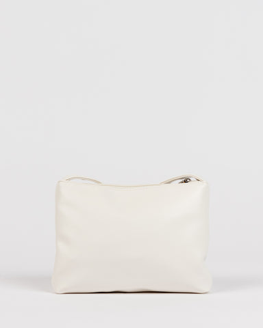 Womans Iris Side Bag in Off White