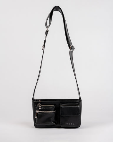 Womans Juno Crossbody Bag in Black