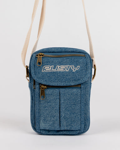 Womans Billie Jean Crossbody Bag in Middy Blue