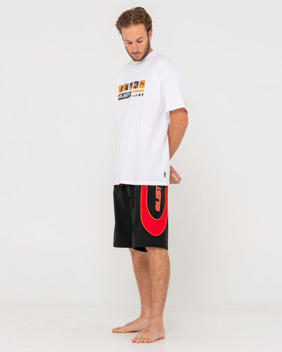 man-wearing-charger-boardshort-in-black