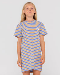 Camila Stripe T Shirt Dress Girls