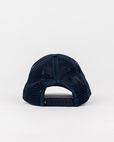 Boys Boxed Out Trucker Cap Boys in Navy Blue