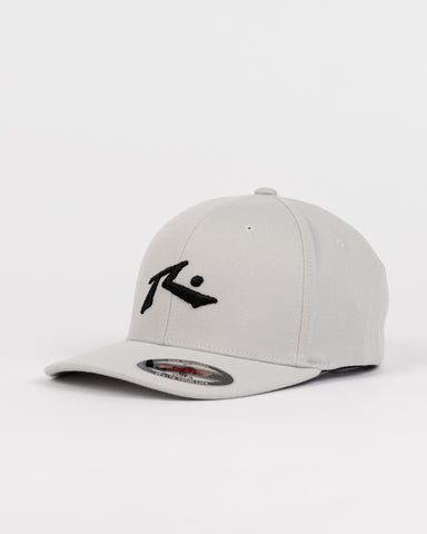 Mens Chronic 4 Flexfit Cap in Oyster Grey