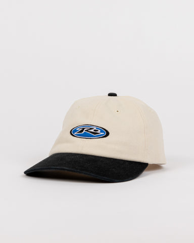 Mens Kick Flip Dad Cap in Oatmeal 2