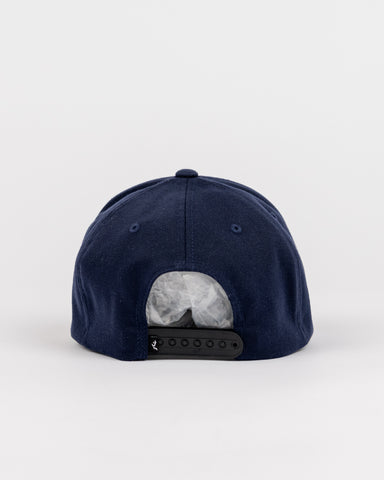 Mens Core Flexfit 110 Cap in Navy Blue