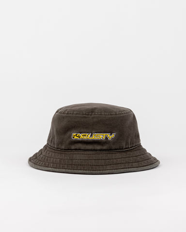 Boys Reverb Reversible Bucket Hat Boys in Coal