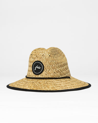 Mens Boony Straw Weave Hat in Natural