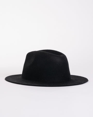 Mens The Deane Felt Hat in Black