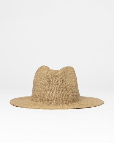 Mens Dean Crushable Straw Hat in Natural