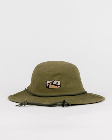 Mens Stumps Cricket Hat in Savanna