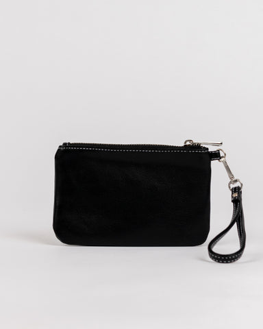 Womans Iris Coin Purse in Black