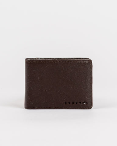 Mens High River 2 Leather Wallet in Coffee