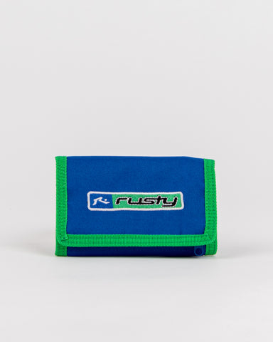 Mens Hi-vis Tri-fold Wallet in Royal Blue