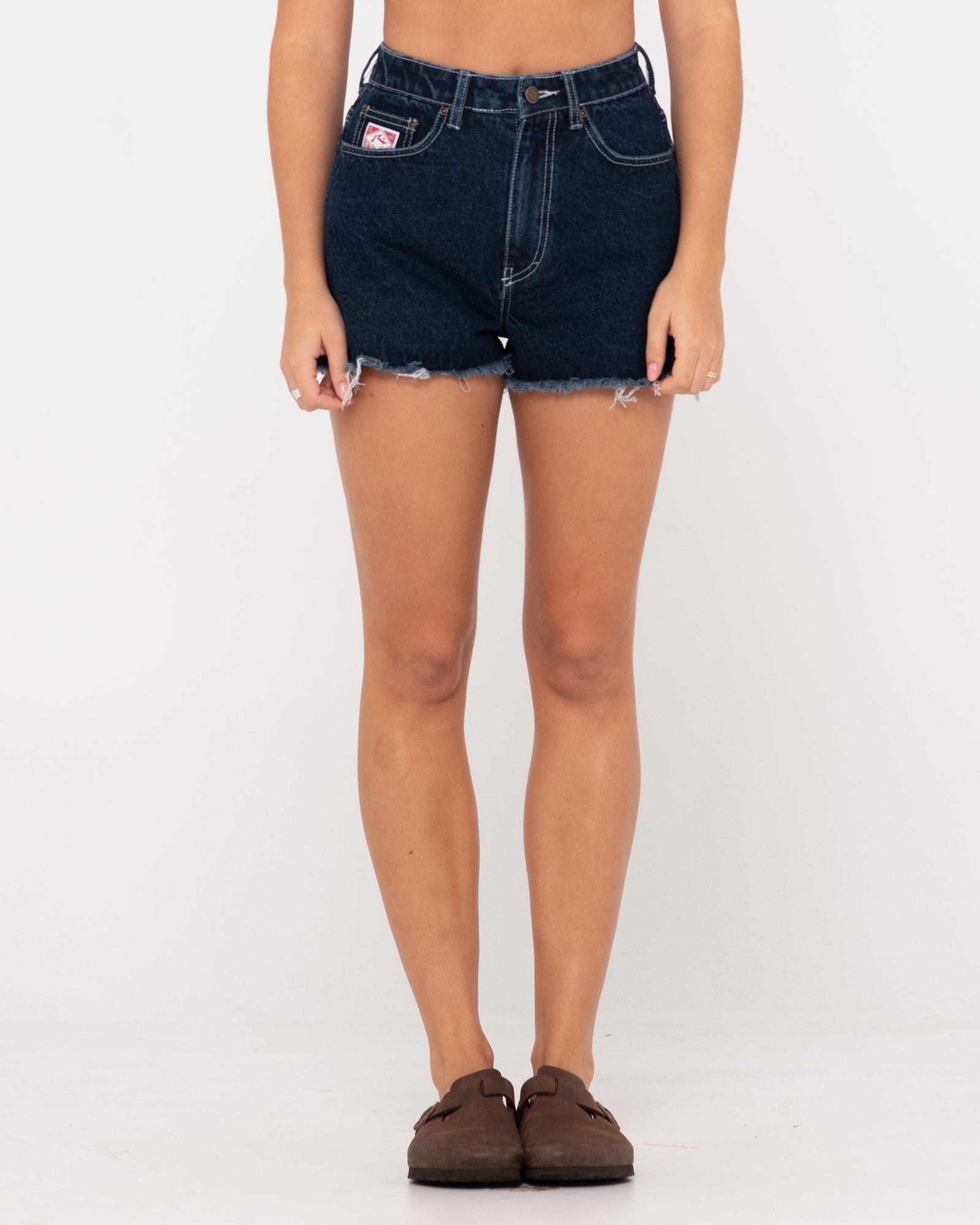 High waisted denim shorts australia on sale