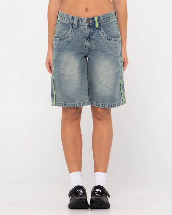 woman-wearing-flip-mommy-low-rise-baggy-jort-in-dirty-dawg-lime