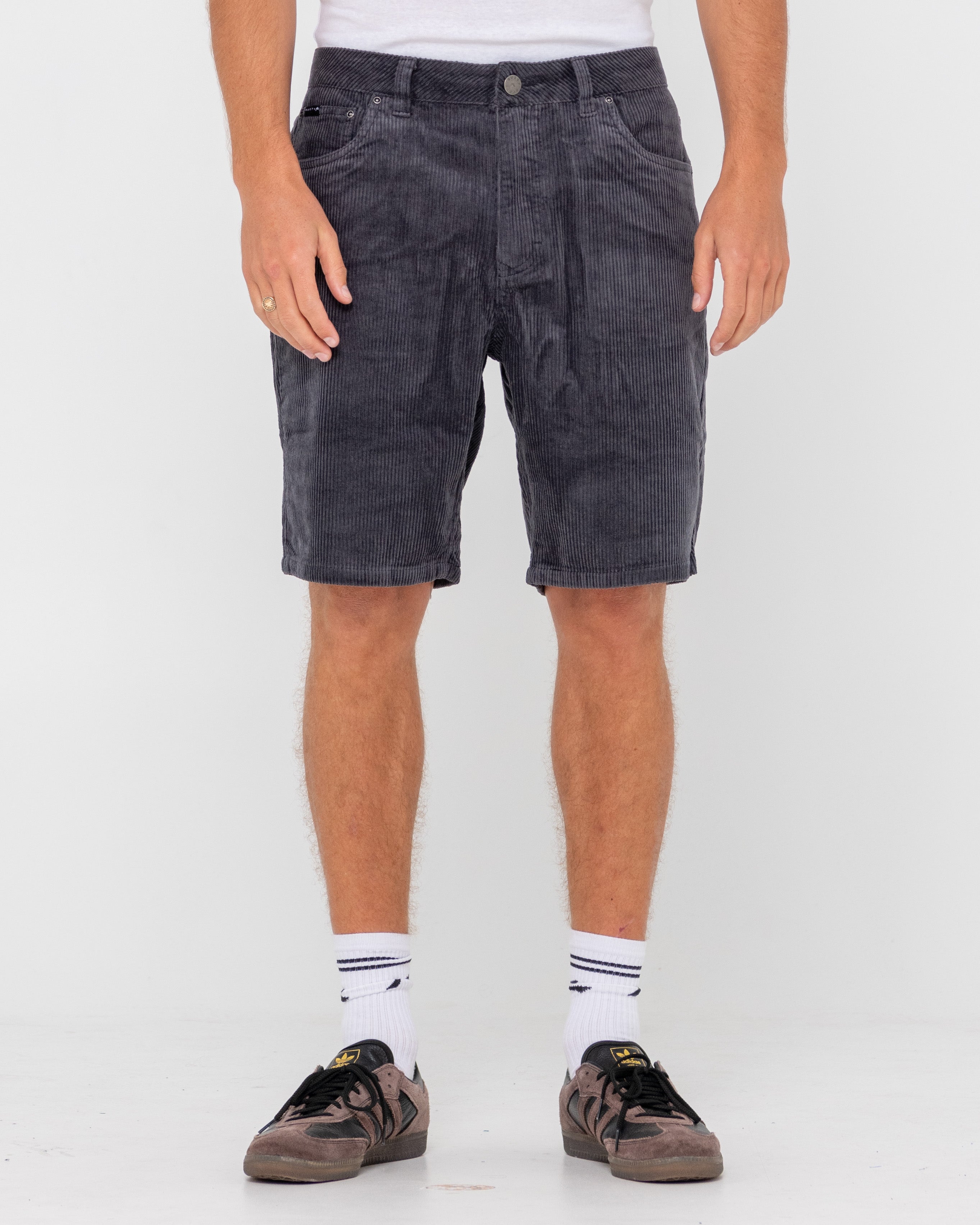 Rifts 5 Pocket Cord Short Coal Rusty Australia