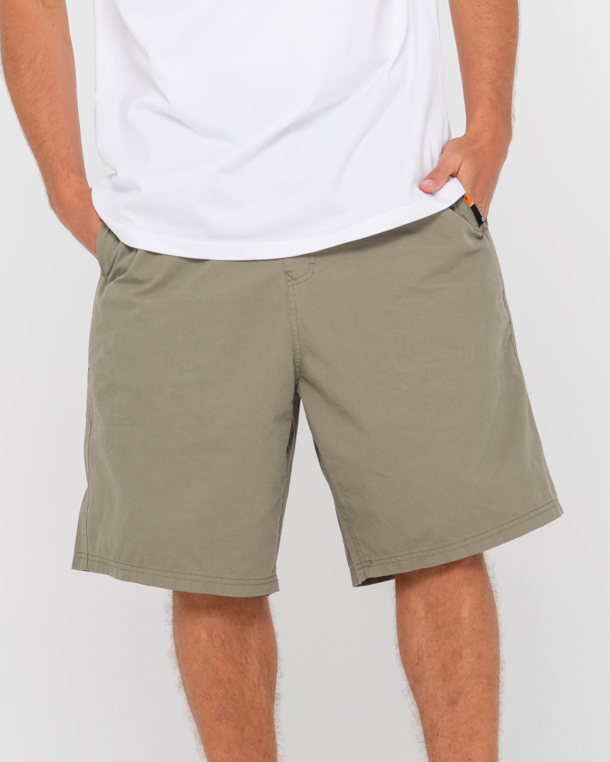 Wear Eva 22 Elastic Waist Baggy Short Savanna Rusty Australia
