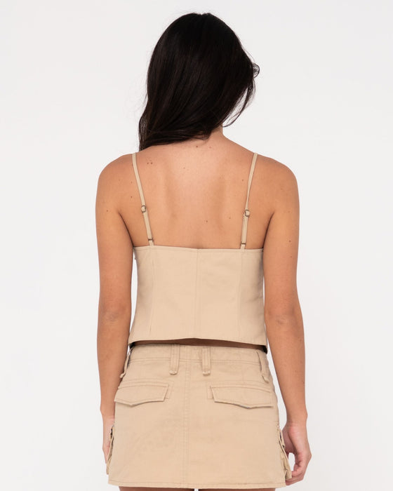 woman-wearing-tank-girl-reversible-cargo-cami-in-oatmilk