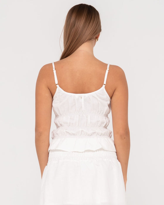 woman-wearing-palm-springs-slip-skimmer-top-in-snow