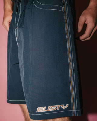 Man wearing Flip Daddy Boardshort in Black 3