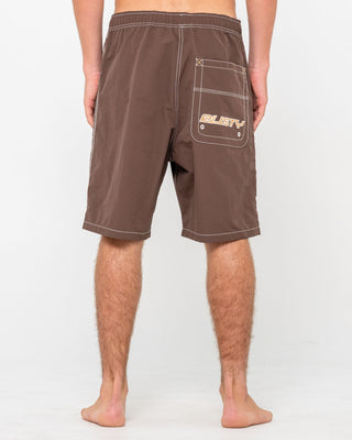 Man wearing Flip Daddy Boardshort in Java