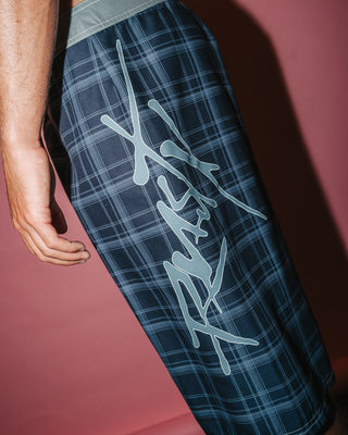 Man wearing Hoodus Fixed Waist Boardshort in Black