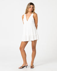 Sara V Neck Mini Dress