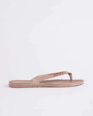 Womens Flippin Thong in Nude Solid / Rgliter