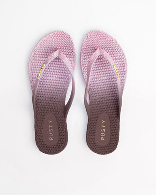 Womens Palm Springs Thong in Blush Pink / Java