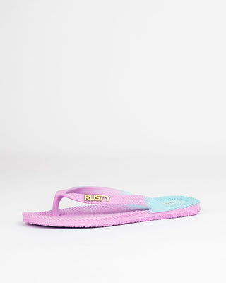 Womens Palm Springs Thong in Fondant Pink / Plume