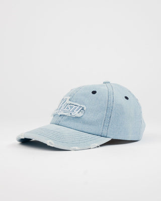 Womens Beta Denim Dad Cap in Sky Blue