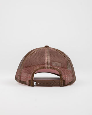 Womens Crush Trucker Cap in Pinecone