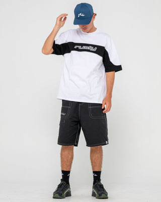 Mens Chronic 4 Flexfit Cap in China Blue 1