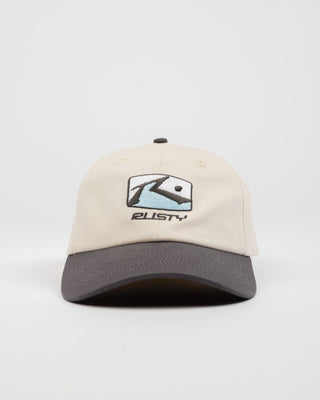Mens Division Dad Cap in Coal 1