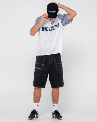 Mens Reverb Dad Cap in Black