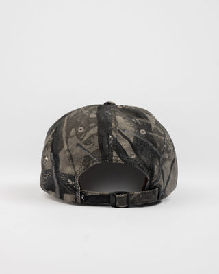 Mens Dead End Dad Cap in Grey Camo