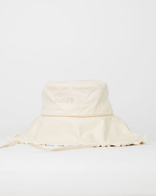 Womens Gleam 2 Organic Bucket Hat in Natural
