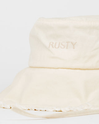 Womens Gleam 2 Organic Bucket Hat in Natural