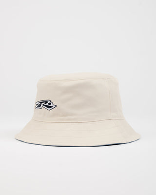 Mens Kick Flip Reversible Bucket Hat in China Blue 1