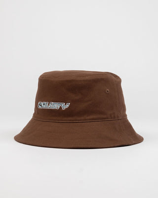 Mens Reverb Reversible Bucket Hat in Pinecone